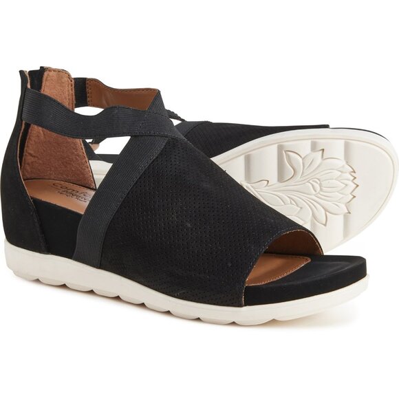 NEW Comfortiva Paisley Sandals - Nubuck For Women black 166sn